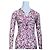 Isabel Marant Etoile Isabel Marant Étoile Jadiya Kleid Pink Weiß Blau Lila - vista 2