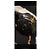 Borsa rotonda Chanel Camellia in vernice nera Nero - vista 2