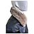 Coach Shearling Collar Leather Bomber Jacket Black - view 4