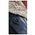 Coach Shearling Collar Leather Bomber Jacket Black - view 5