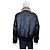 Coach Shearling Collar Leather Bomber Jacket Black - view 6