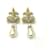 Orecchini Chanel Coco Mark Ribbon  - vista 3