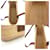 Borsa Tote Loewe Square Basket Beige - vista 6