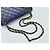 Borsa a Spalla Chanel Matelassé 30 Navy Blu navy - vista 10