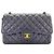 Borsa a Spalla Chanel Matelassé 30 Navy Blu navy - vista 2
