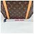 Borsa Tote Louis Vuitton Vintage Monogram Marrone Monogramma - vista 4