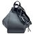 Borsa Hammock Loewe in pelle nera Nero