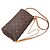 Borsa a Spalla Louis Vuitton Monogram Favorite MM Marrone - vista 5