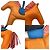Hermès Charm per borsa Rodeo MM Hermes Arancione - vista 3