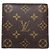 Louis Vuitton Monogram Bi-fold Wallet Braun - Ansicht 2