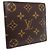 Louis Vuitton Monogram Bi-fold Wallet Braun - Ansicht 3