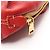 Bolsa Tote Prada Vitello Daino Vermelho - vista 6