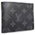 Louis Vuitton Monogram Eclipse Bi-fold Wallet Black - view 3