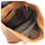Borsa Tote Prada con logo Triangle Marrone  - vista 3