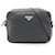 Borsa a tracolla con logo Triangle Prada Nero