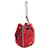 Borsa a coulisse Prada Nero Rosso - vista 2