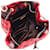 Borsa a coulisse Prada Nero Rosso - vista 3