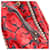 Borsa a coulisse Prada Nero Rosso - vista 8