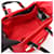 Saffiano Sac à main Prada Re-Nylon Pet Bag Noir Rouge - vue 3