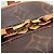 Louis Vuitton Monogram Boite Chapeau Souple MM Borsa a Spalla Marrone - vista 13