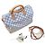 Louis Vuitton Speedy 30 Bandoulière Damier Azur Bianco Blu