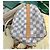 Louis Vuitton Speedy 30 Bandoulière Damier Azur Bianco Blu - vista 15