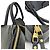 Borsa Louis Vuitton Monogram Empreinte Mare MM Nero - vista 5