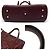 Gucci Soho Tote Bag Bordeaux Leder - Ansicht 4