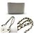 Borsa a Spalla Chanel Matelassé Mini Bucket Chain Bianco - vista 4