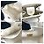 Borsa a Spalla Chanel Matelassé Mini Bucket Chain Bianco - vista 6