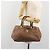 PRADA Handtasche Leder Braun Gold Auth 192531 Golden - Ansicht 27