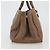PRADA Handtasche Leder Braun Gold Auth 192531 Golden - Ansicht 5