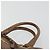 PRADA Handtasche Leder Braun Gold Auth 192531 Golden - Ansicht 8