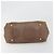 PRADA Handtasche Leder Braun Gold Auth 192531 Golden - Ansicht 9
