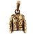 Louis Vuitton Charm LV Jacket Charm Metall Goldton M03076 LV Auth 195618M - Ansicht 2