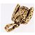 Louis Vuitton Charm LV Jacket Charm Metall Goldton M03076 LV Auth 195618M - Ansicht 6