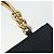 Borsa a tracolla con catena PRADA Nylon Navy Gold Auth 193568A D'oro Blu navy - vista 15