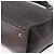 BALLY Handtasche aus Leder Grau Goldfarben Auth gh2329 Braun - Ansicht 15