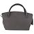 BALLY Handtasche aus Leder Grau Goldfarben Auth gh2329 Braun - Ansicht 3