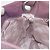 Borsa a Spalla Salvatore Ferragamo Gancini in Pelle Viola Argento Auth BA14654 Porpora - vista 20