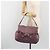 Borsa a Spalla Salvatore Ferragamo Gancini in Pelle Viola Argento Auth BA14654 Porpora - vista 24