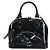 LOUIS VUITTON Borsa Monogram Vernis Alma BB Noir Manetic M90063 Auth 194104SM - vista 2