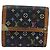 LOUIS VUITTON Portafoglio per Banconote e Carte di Credito Multicolor M92984 Auth bs36569 Nero - vista 13