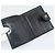 Carteira Bifold Bicolor em pele de cordeiro CHANEL Black CC Auth bs36637 Preto - vista 12