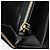 PRADA Long Wallet Leather Black Gold Auth bs36598 Nero D'oro - vista 17