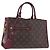 LOUIS VUITTON Borsa Monogram PopincourtPM 2way Wine Red M43462 LV Auth 194190 Bordò Monogramma