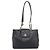 Borsa Tote con tracolla a catena CHANEL in pelle Caviar nera e CC dorato Auth 194920SAM Nero D'oro - vista 2