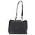 Borsa Tote con tracolla a catena CHANEL in pelle Caviar nera e CC dorato Auth 194920SAM Nero D'oro - vista 3