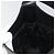 Borsa a Spalla Salvatore Ferragamo Gancini in Pelle Nera Argento Auth BA14216 Nero - vista 18