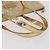 LOUIS VUITTON Monogram Miroir Bellevue PM Hand Bag Gold Dore M95762 Auth 193872 D'oro - vista 8